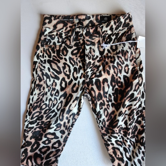 Leopard Print Jeans - Picture 3 of 6